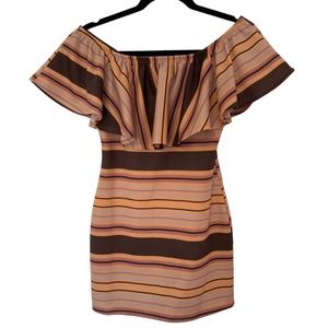 Off the Shoulder Mini Dress